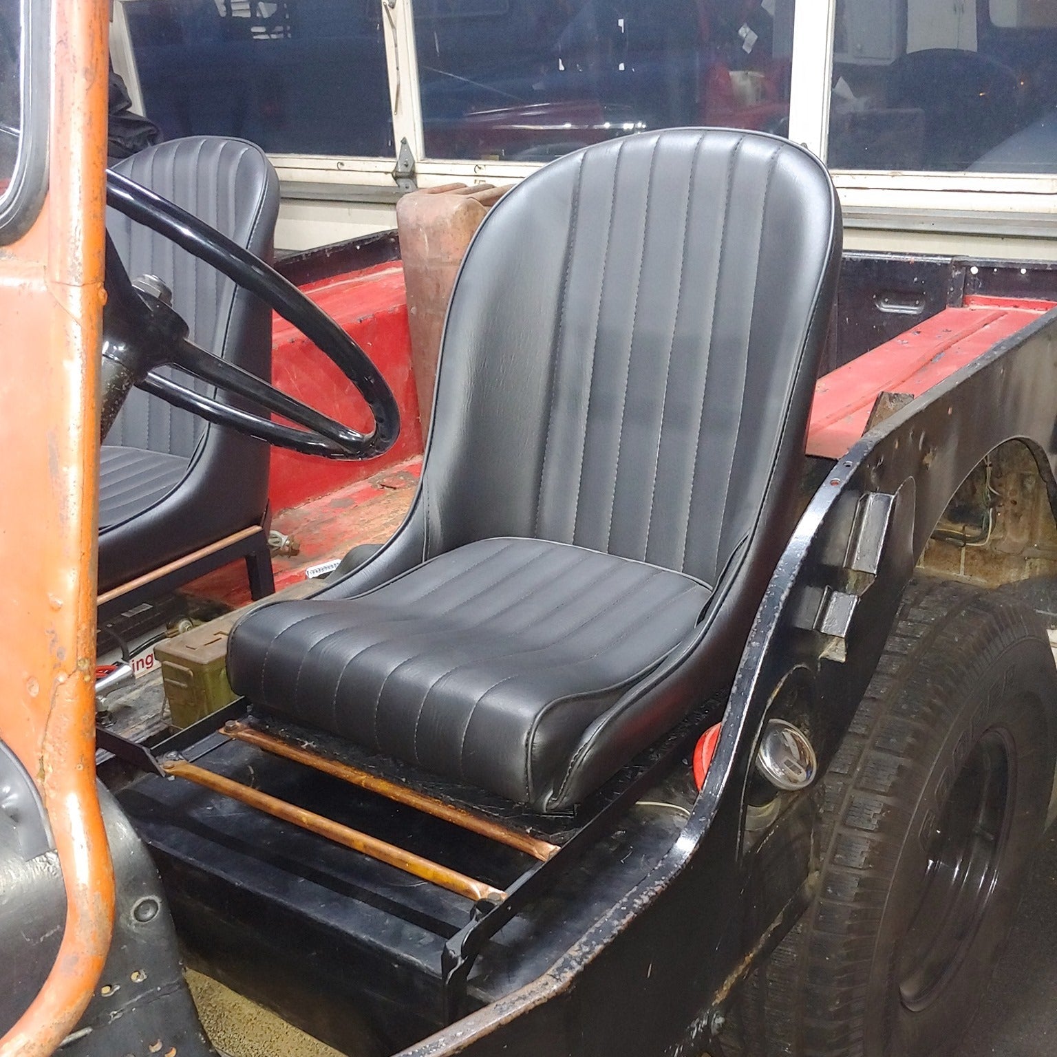 Classic Series Low Back Bucket Seats for a classic jeep