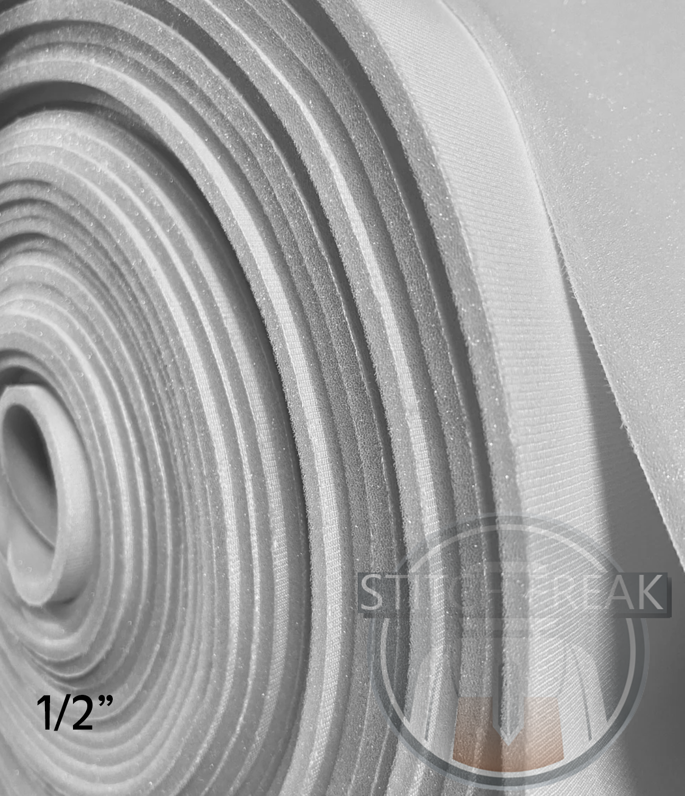 1/2" Sew Foam Upholstery Foam | Thick Scrim Backed Foam for Deep Stitching